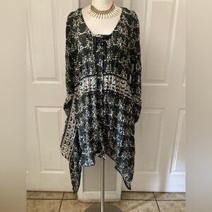 Y2K-Le Jean De Marithe Francois Girbaud Free Spirit Dress Size Small